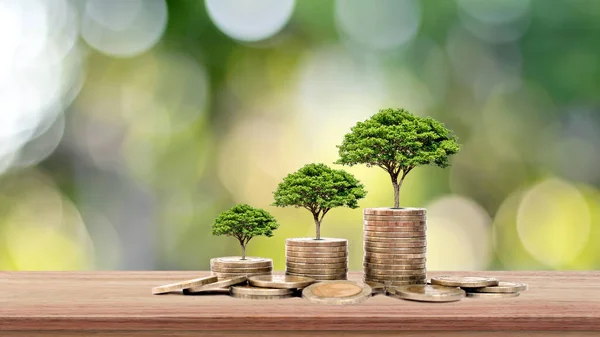 Savings jar and coins